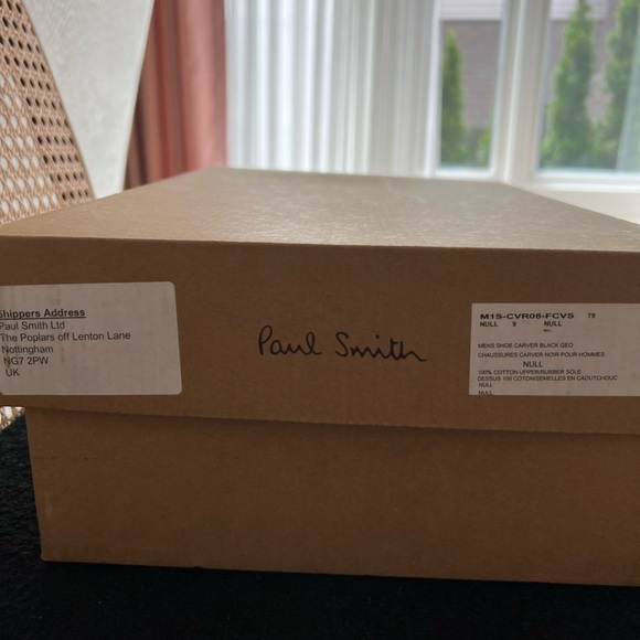 500$ - designer- Paul smith size 10 high tops - Picture 5 of 6